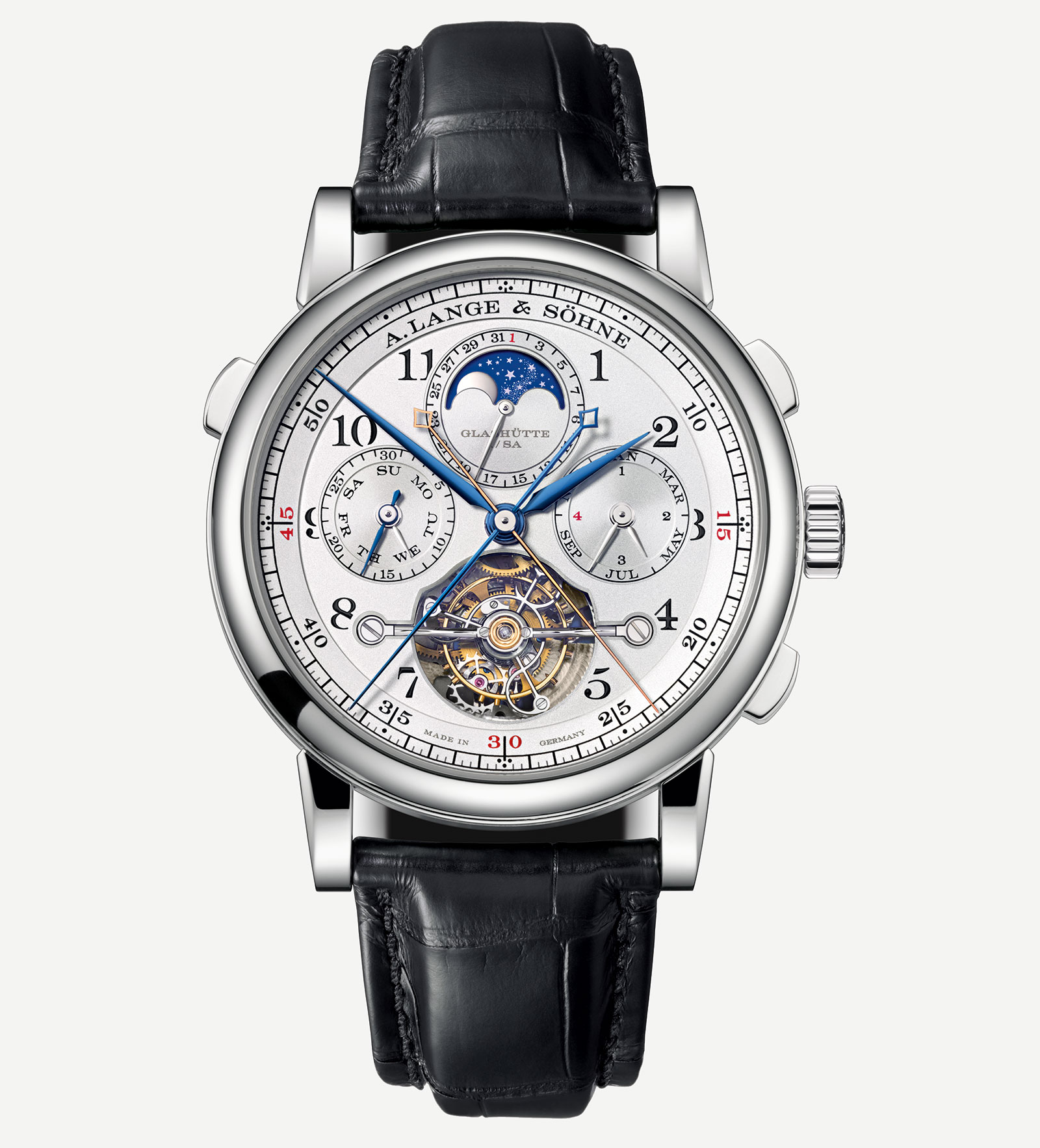 Model photo — A. Lange & Söhne Tourbograph Perpetual “Pour le Mérite” 706.025F