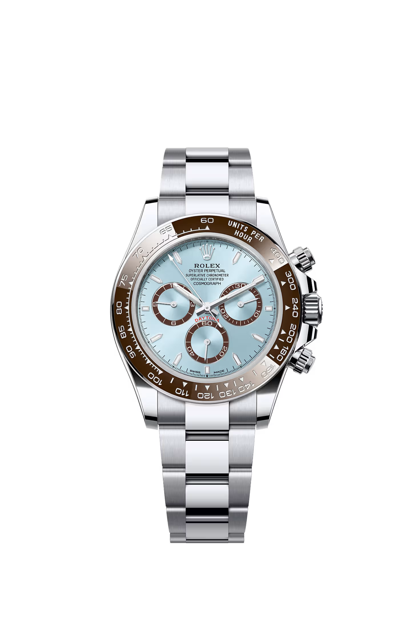 Model photo — Rolex Cosmograph Daytona Platinum 126506