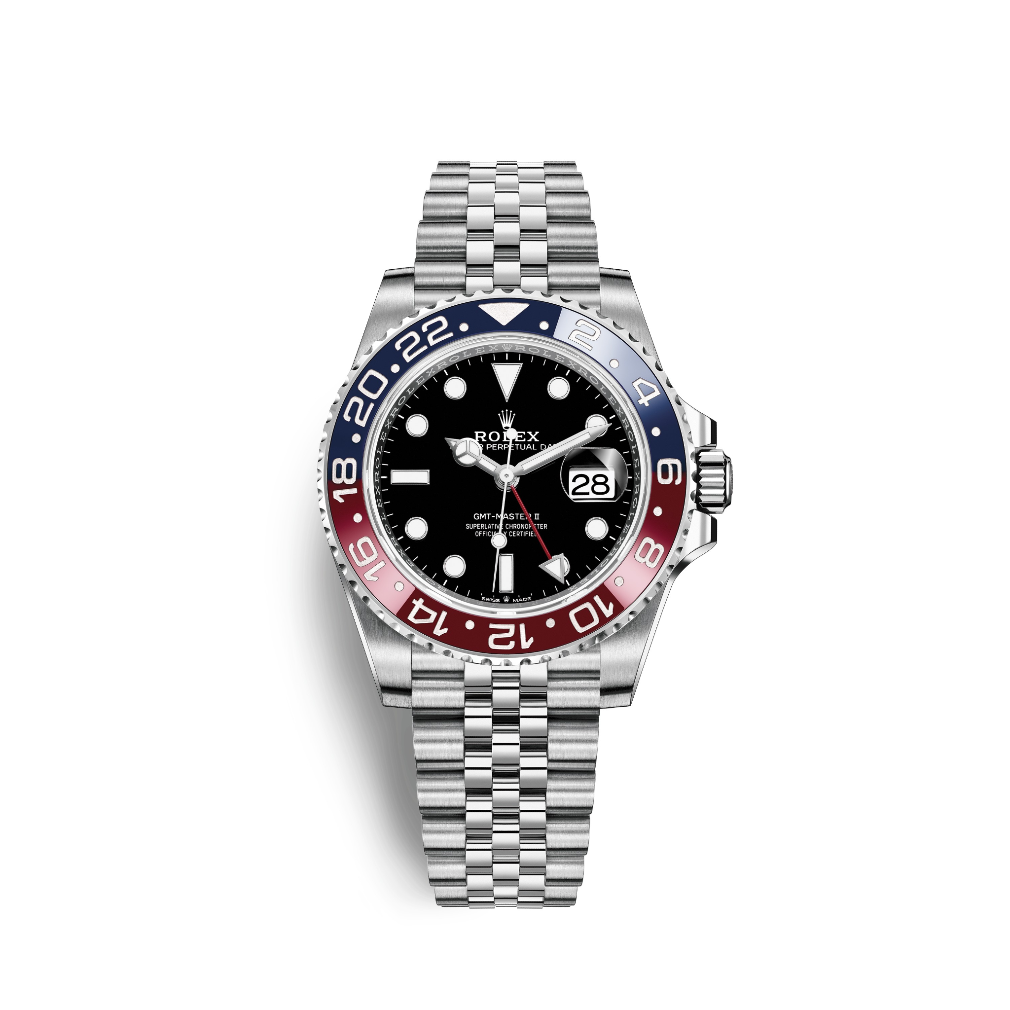Representative stock photo — Rolex GMT-Master II “Pepsi” 126710BLRO